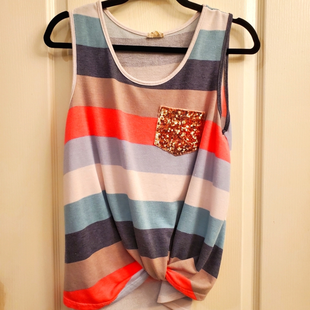 Stripped sequence pocket tank